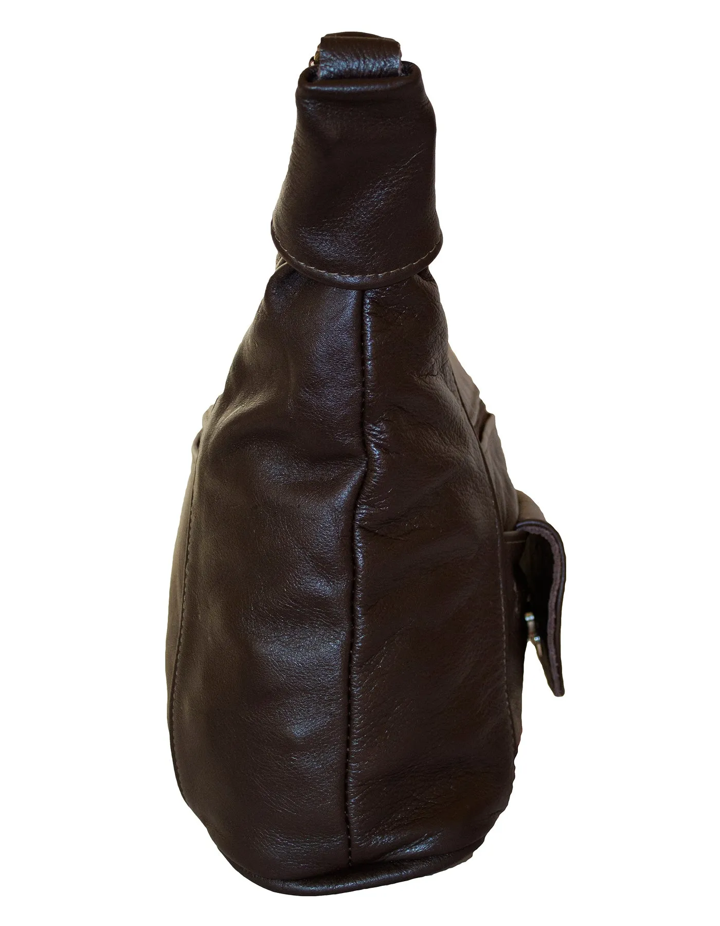 Luvsa LS-AR301 Full Grain Genuine Leather Tote Hand & Shoulder Bag