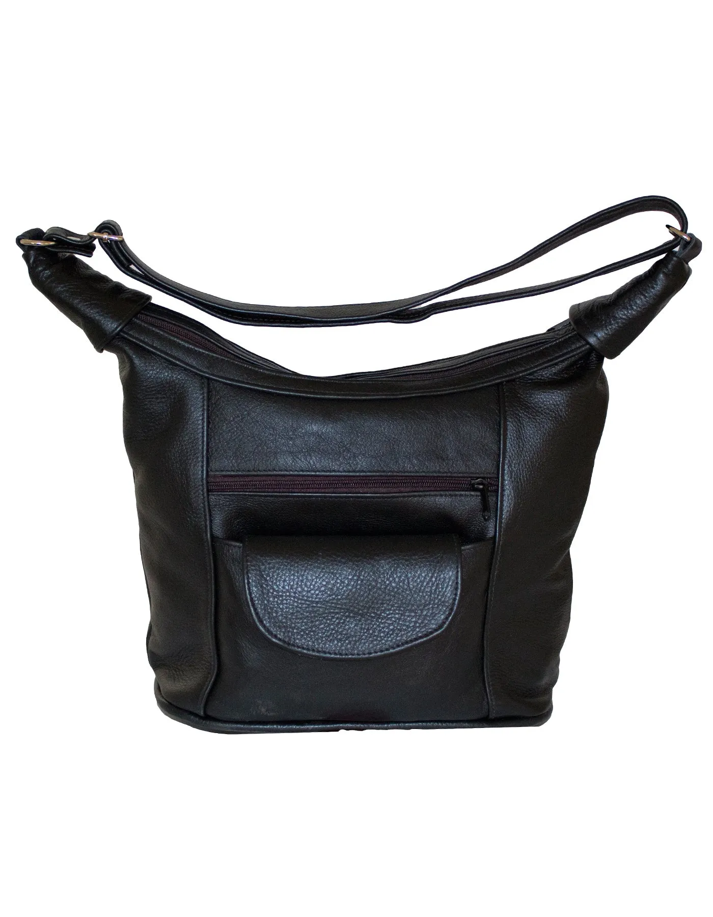 Luvsa LS-AR301 Full Grain Genuine Leather Tote Hand & Shoulder Bag