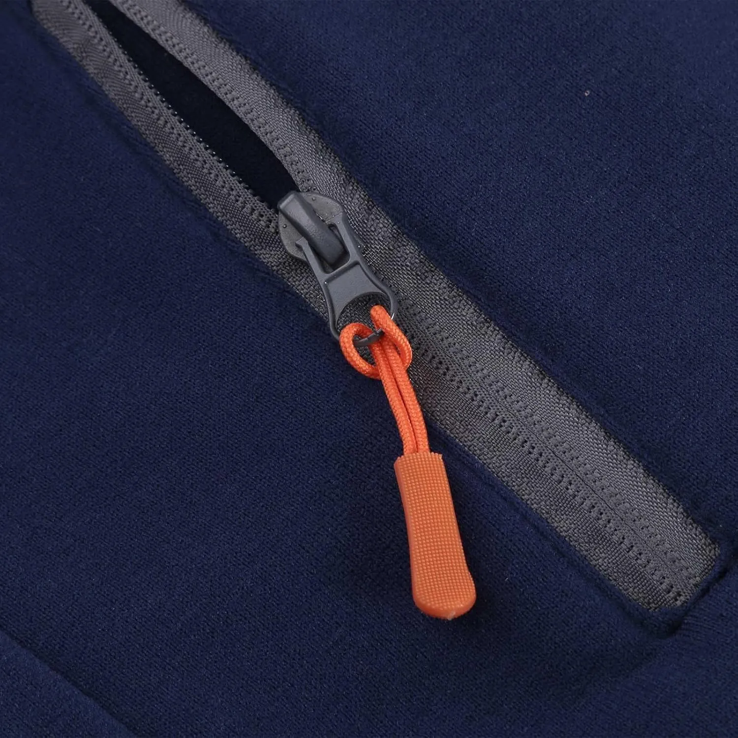 Men's Athletic Full Zip Jacket Long Sleeve Zipper Hoodies Sports Fitness Outerwear Solid Sweatshirt Coat with Pocket