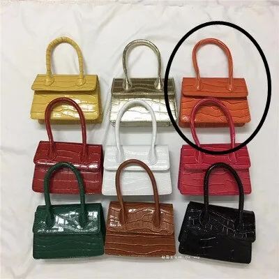Mini Small Square Leather Women's Handbag