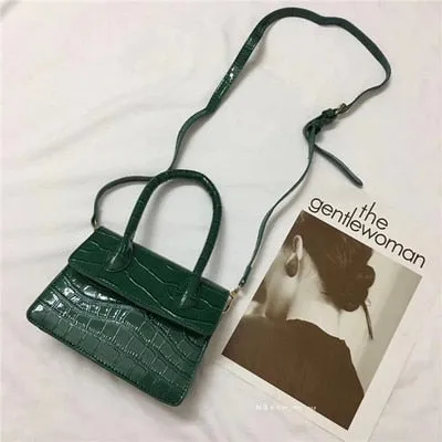 Mini Small Square Leather Women's Handbag