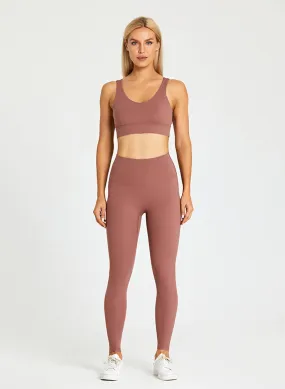 Olivia Performance Bra - Chocolate