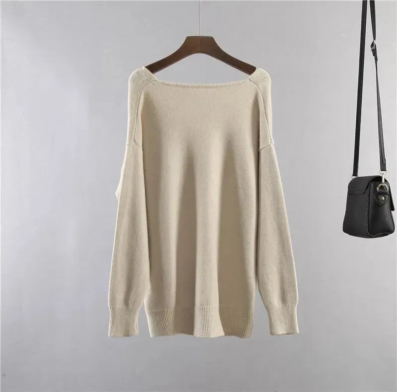 Oversized Cardigan Sweater For Women