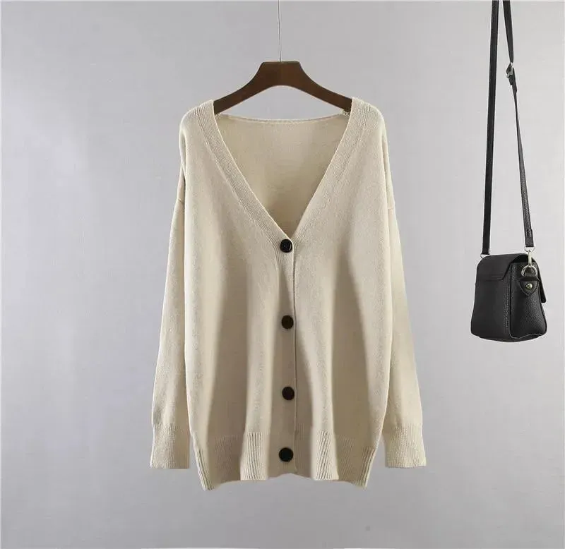 Oversized Cardigan Sweater For Women