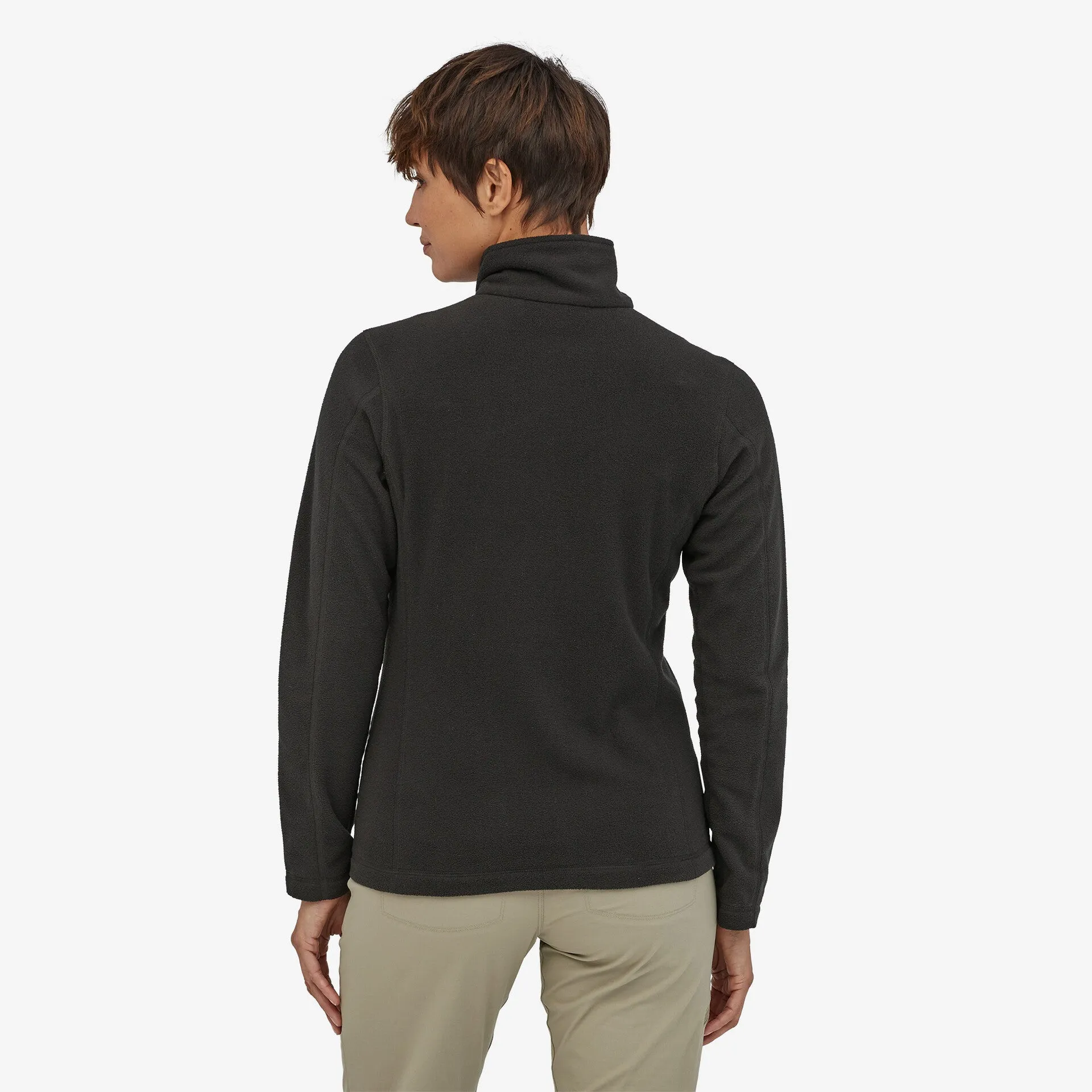 Patagonia Women's Micro D 1/4-Zip Fleece - Black