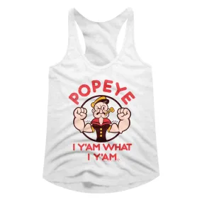 Popeye Yam Women's Racerback