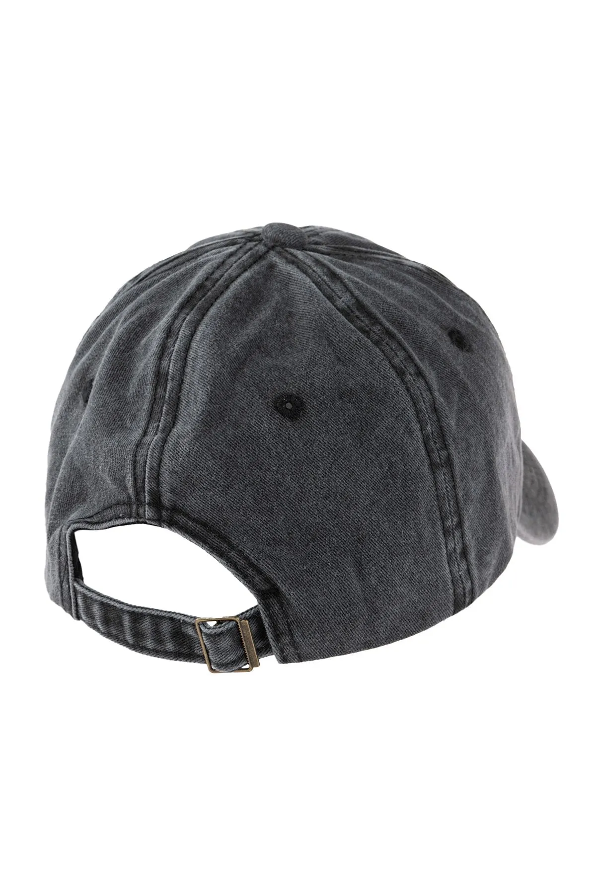 "Chance" Embroidered Acid Washed Cap