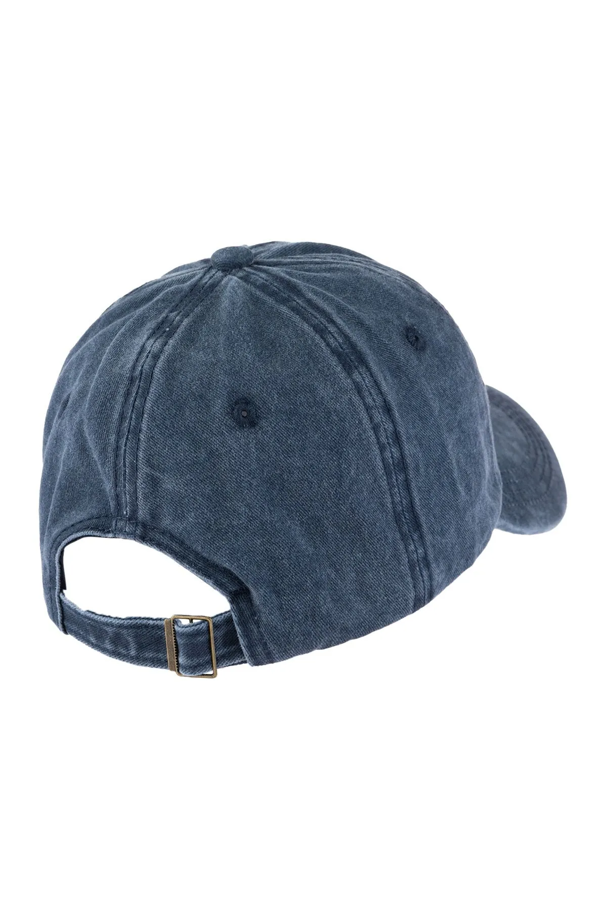 "Chance" Embroidered Acid Washed Cap
