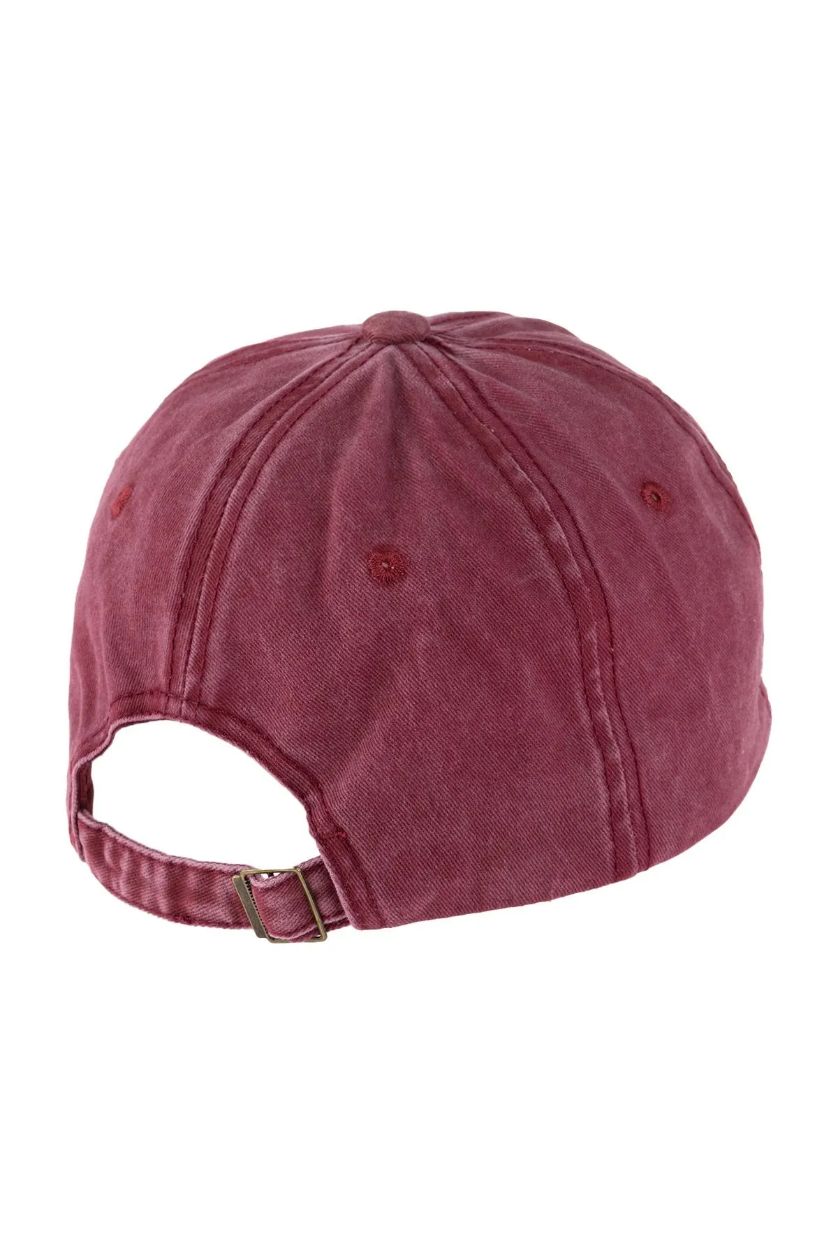 "Chance" Embroidered Acid Washed Cap