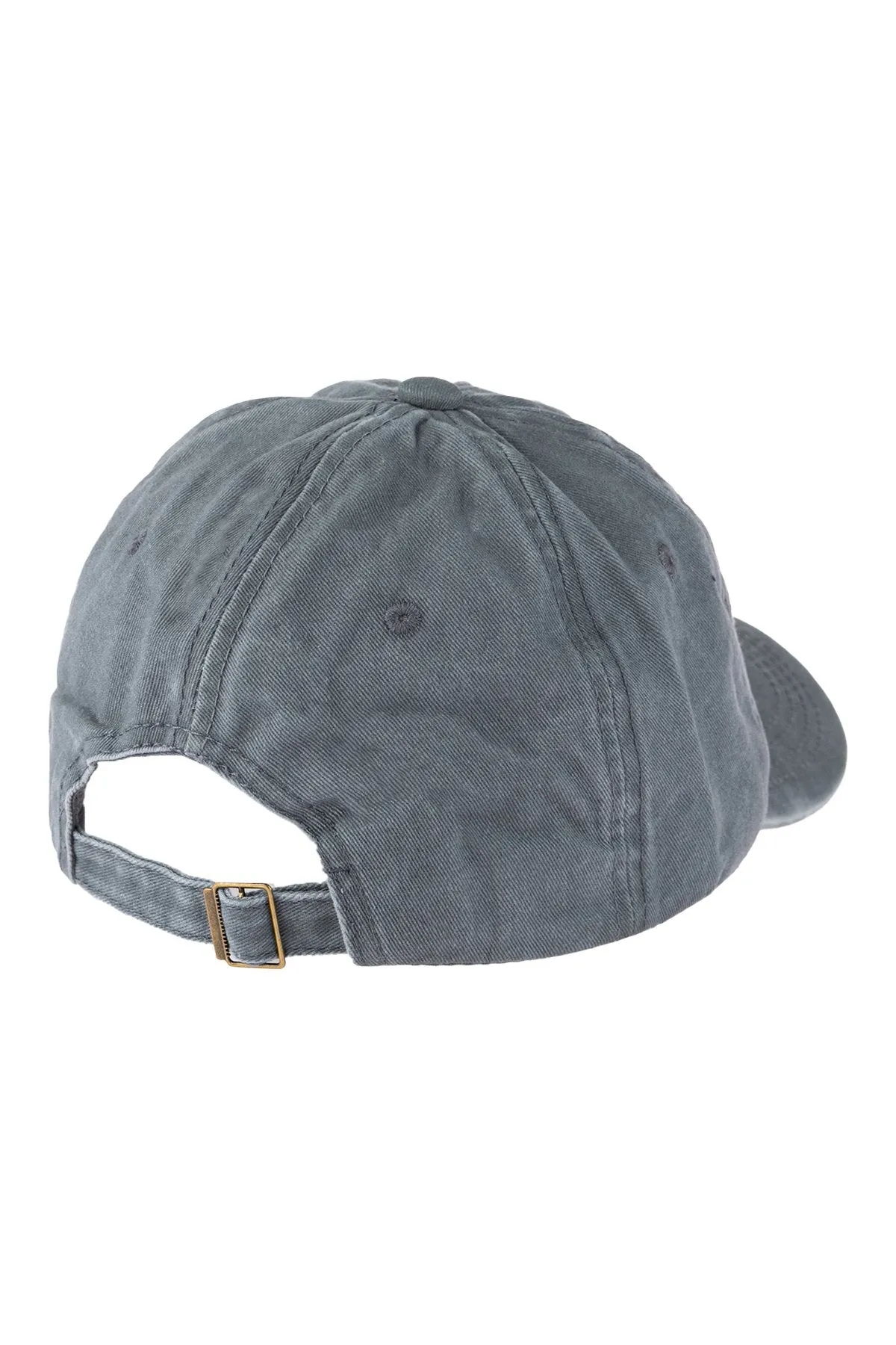"Chance" Embroidered Acid Washed Cap
