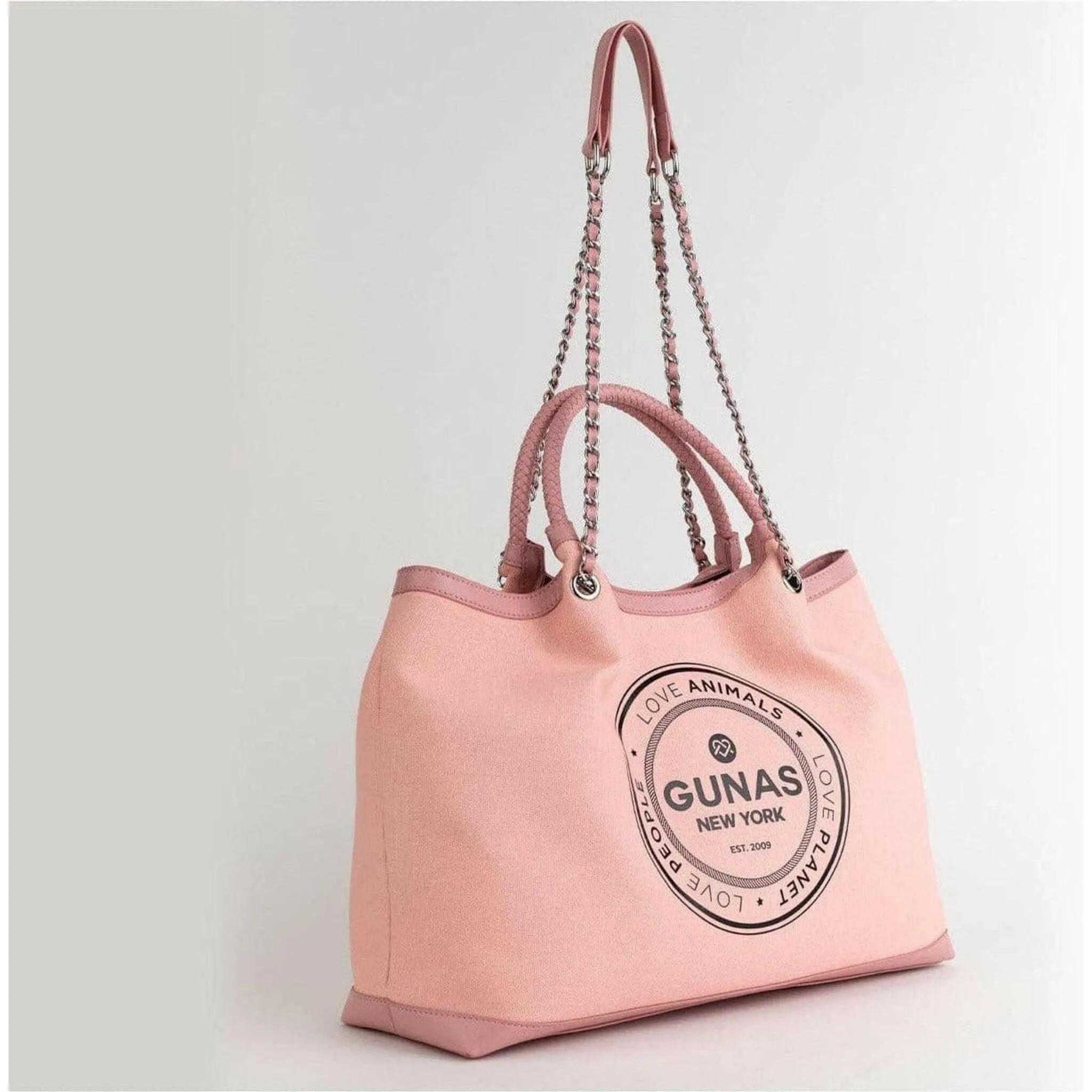 RUTH - Light Pink Vegan Canvas Tote