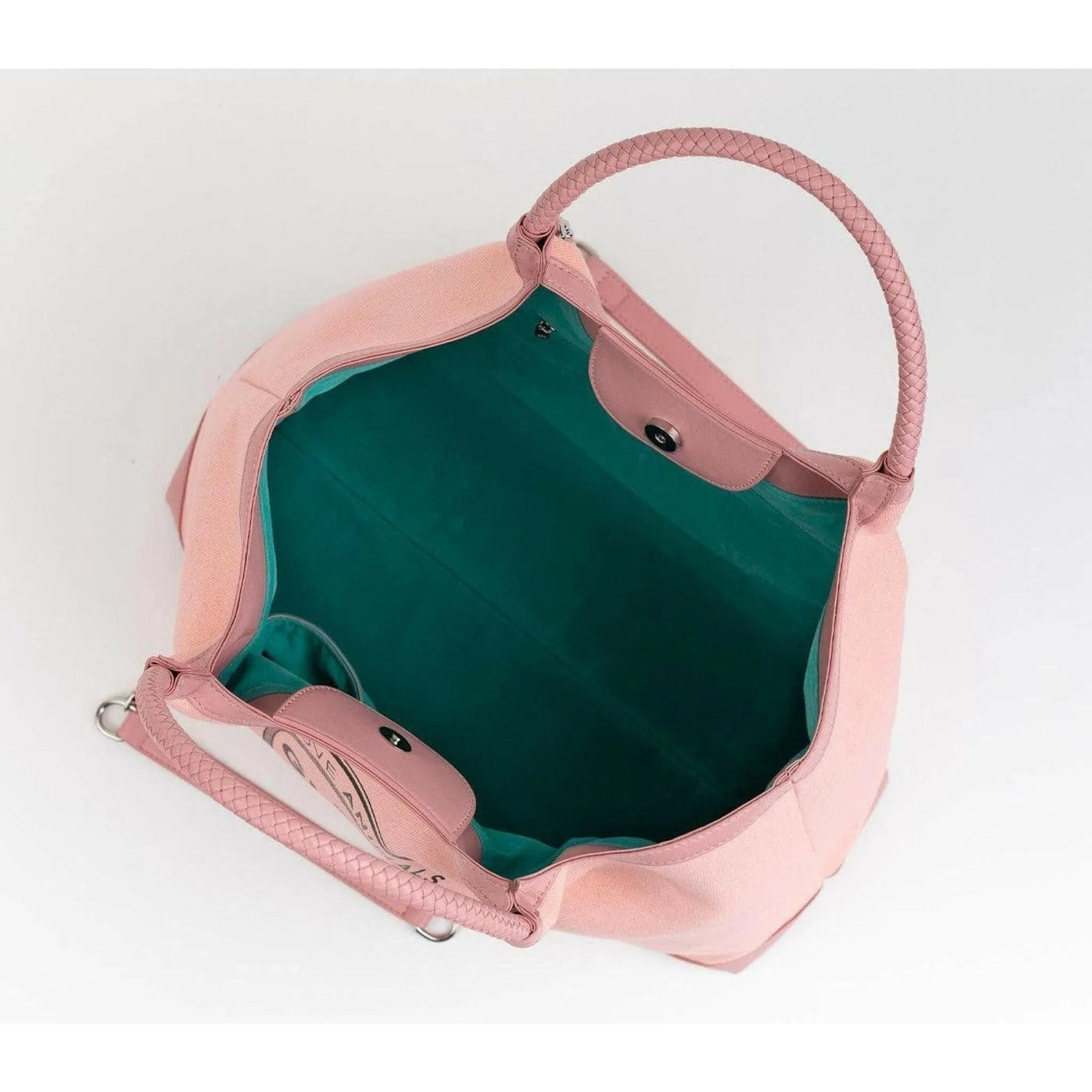 RUTH - Light Pink Vegan Canvas Tote