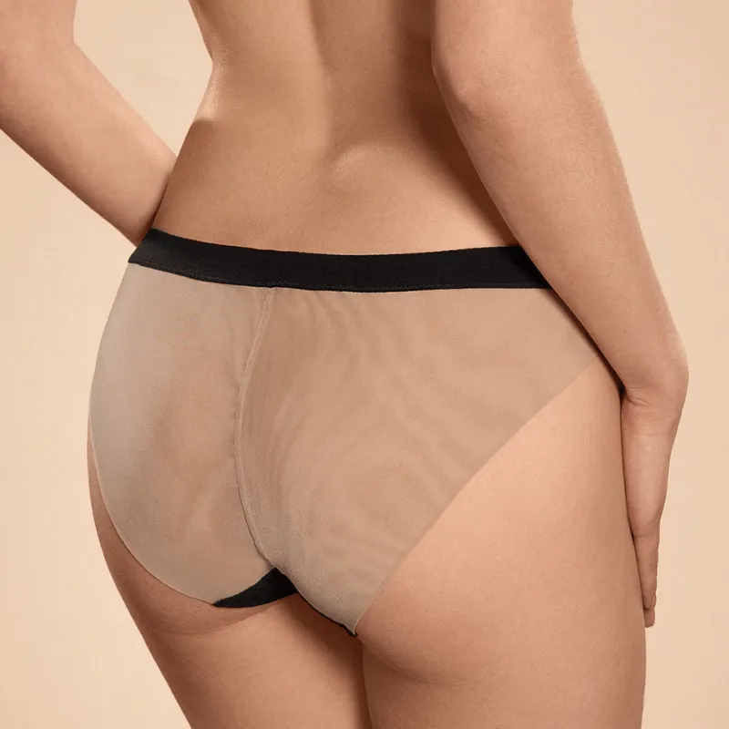 Sheer Mesh Bikini Panty Ajour Massimo