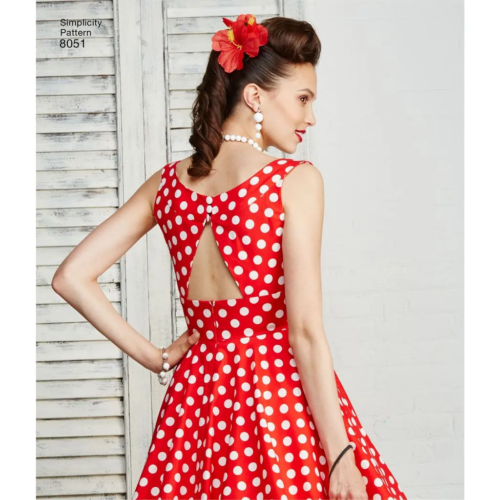 Simplicity Pattern 8051 Women's and Plus Size Dresses