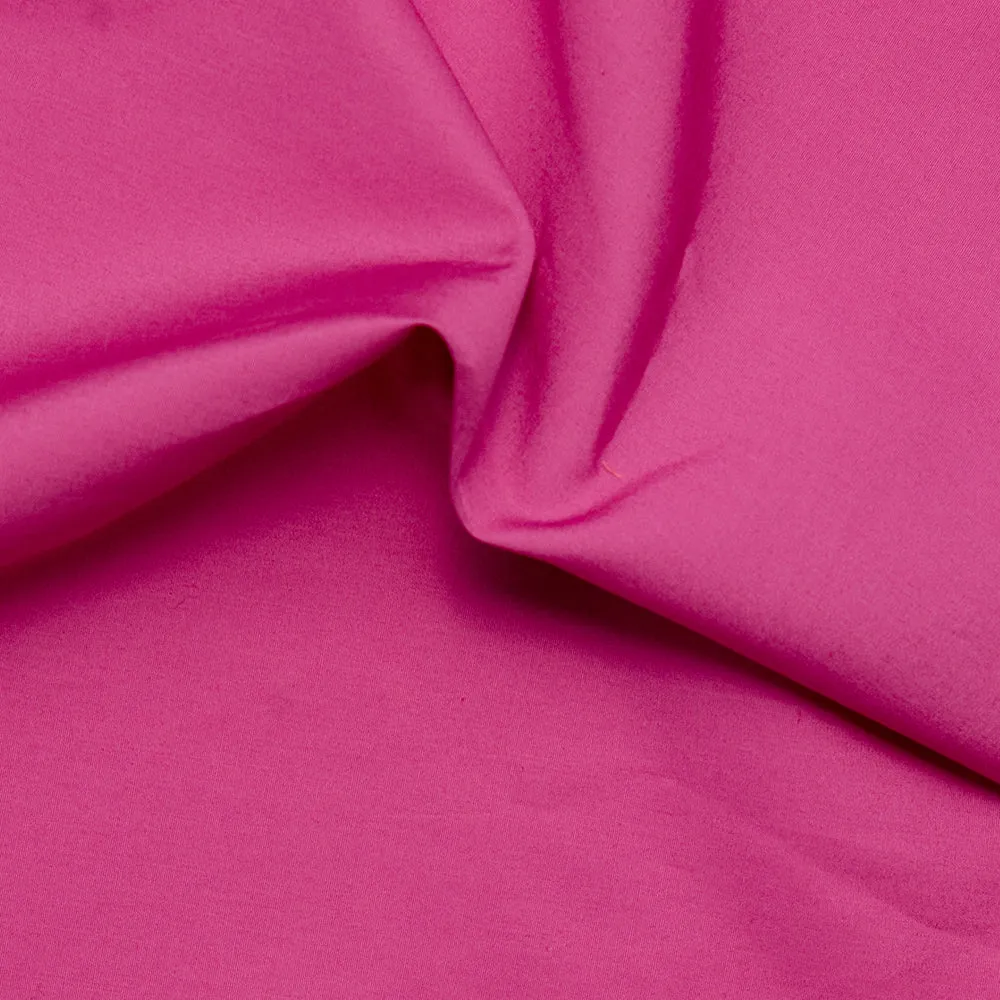 Solid poplin - SOCIETY - Pink