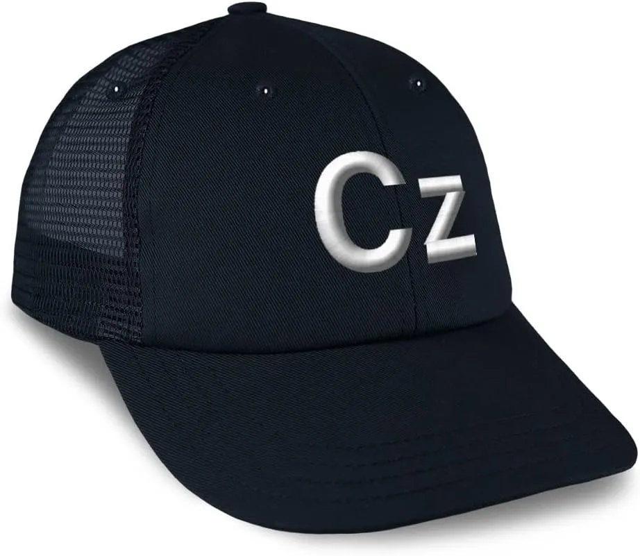 Speedy Pros Trucker Hat Baseball Cap Cz Letters Cotton Dad Hats for Men & Women