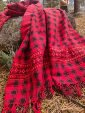 Unisex wool scarf