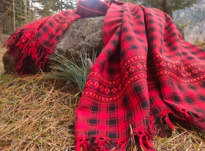 Unisex wool scarf