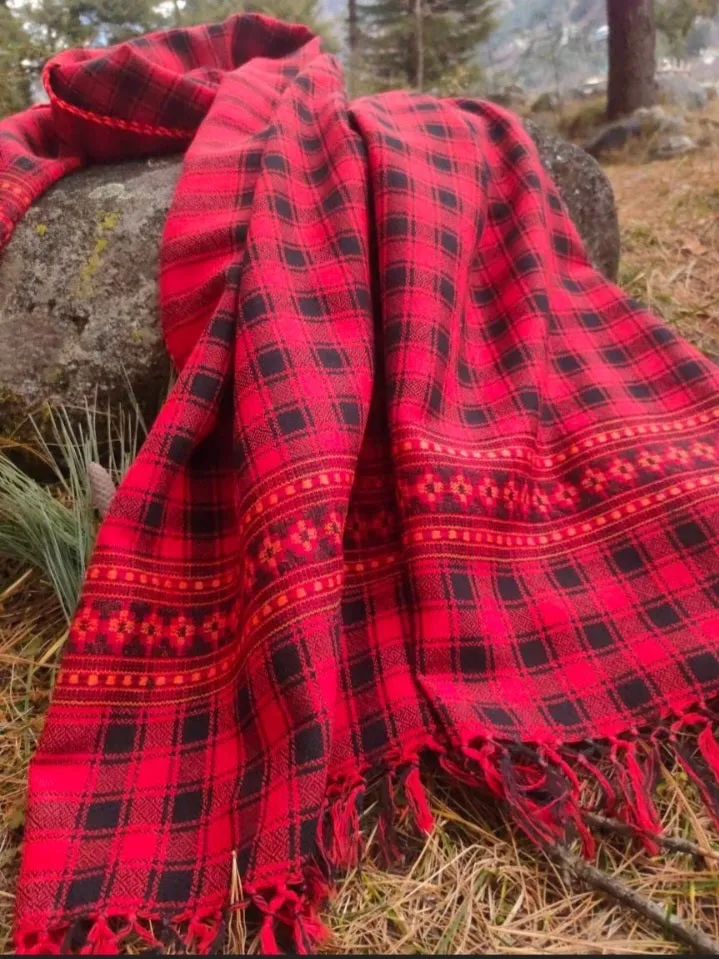 Unisex wool scarf