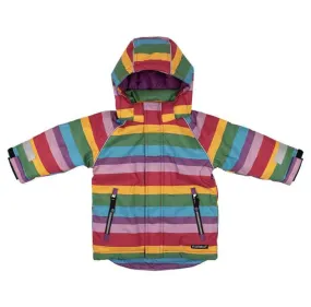 Villervalla Winter Jacket - Multistripe Acai