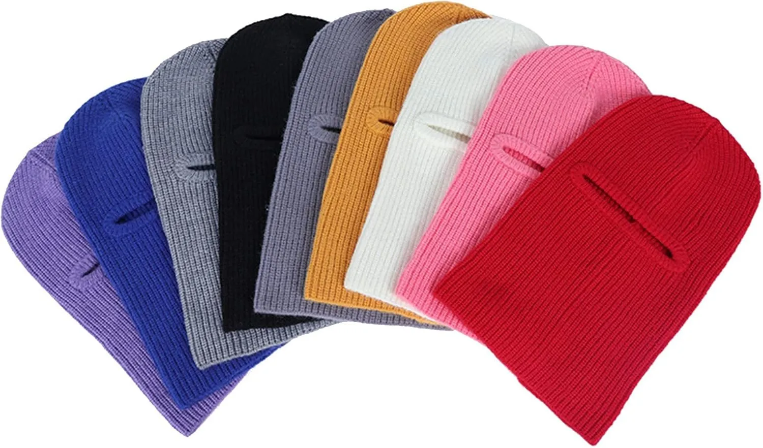 Warm Bandana For Skiing Or Cycling Full Face Neck Warmth New Winter Skiing Hood Set Head Knitted Wool Scarf Women Gaiter