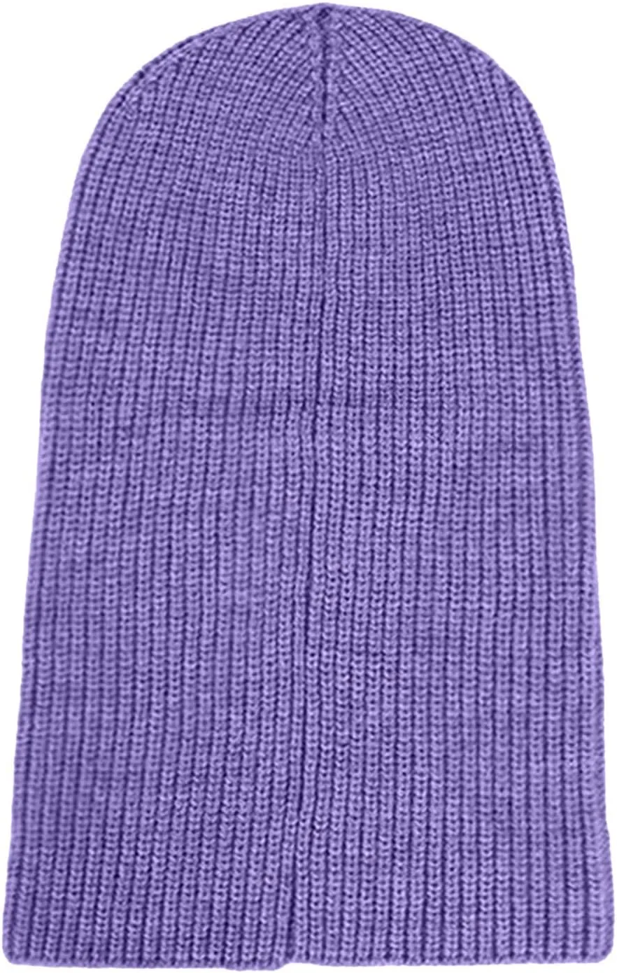Warm Bandana For Skiing Or Cycling Full Face Neck Warmth New Winter Skiing Hood Set Head Knitted Wool Scarf Women Gaiter