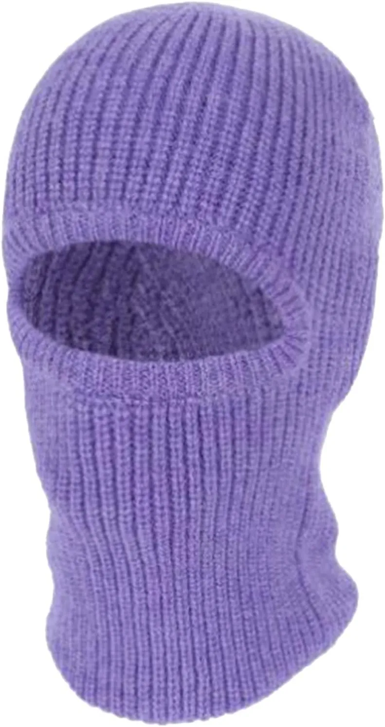 Warm Bandana For Skiing Or Cycling Full Face Neck Warmth New Winter Skiing Hood Set Head Knitted Wool Scarf Women Gaiter