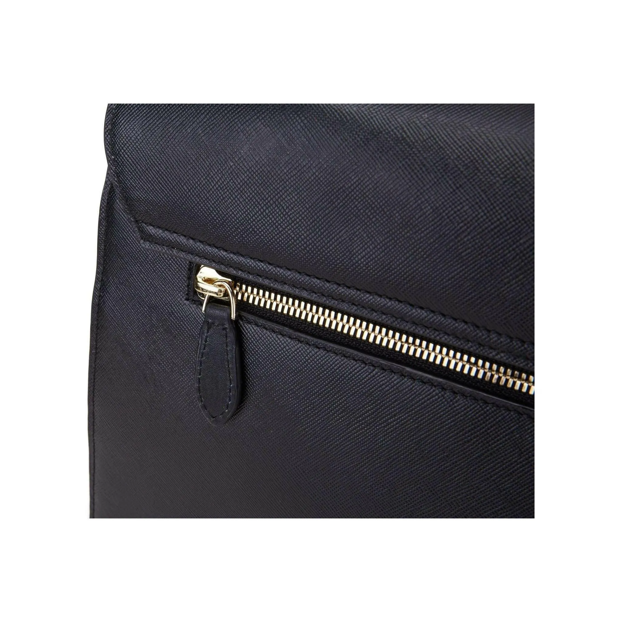 Wings Black Shoulder Bag