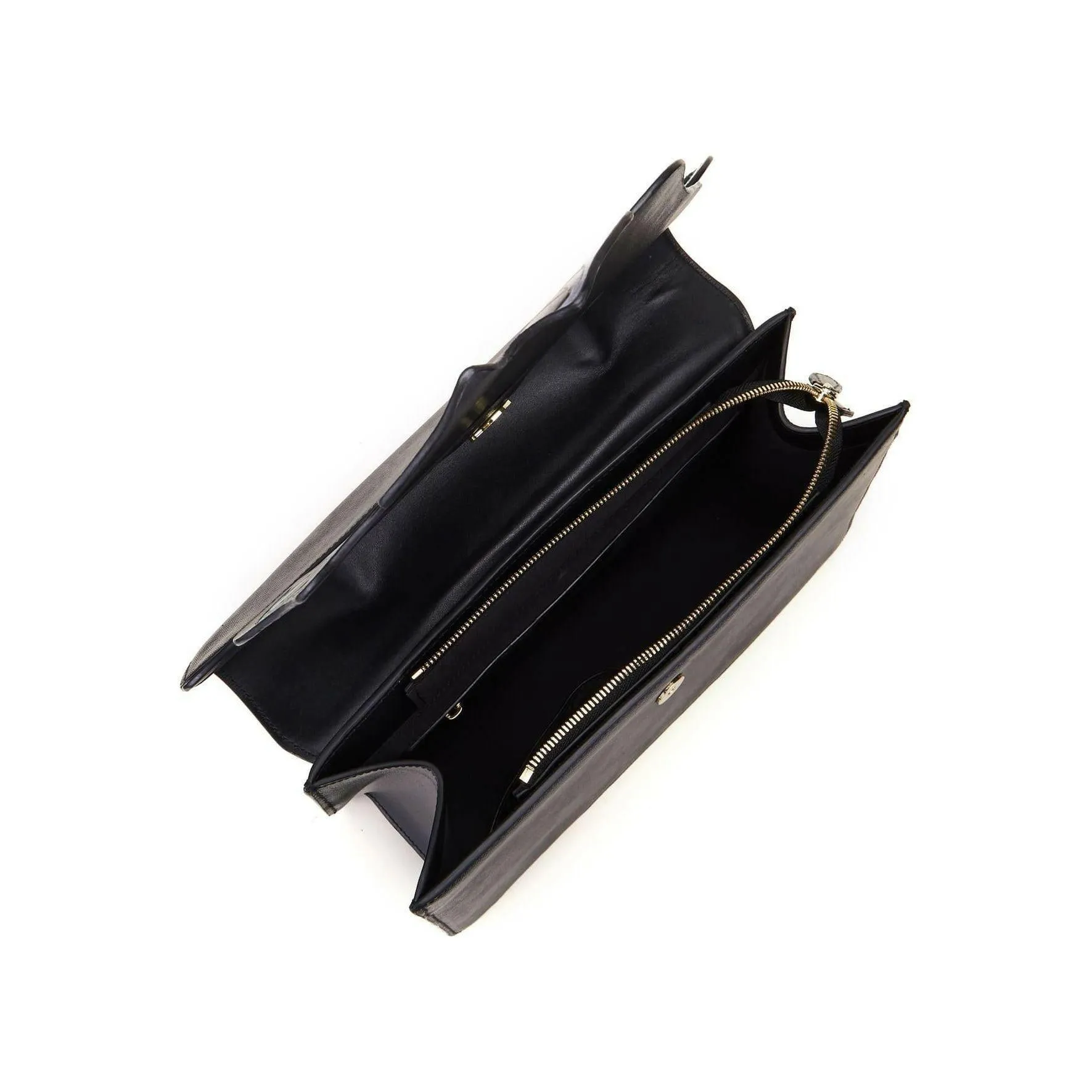 Wings Black Shoulder Bag