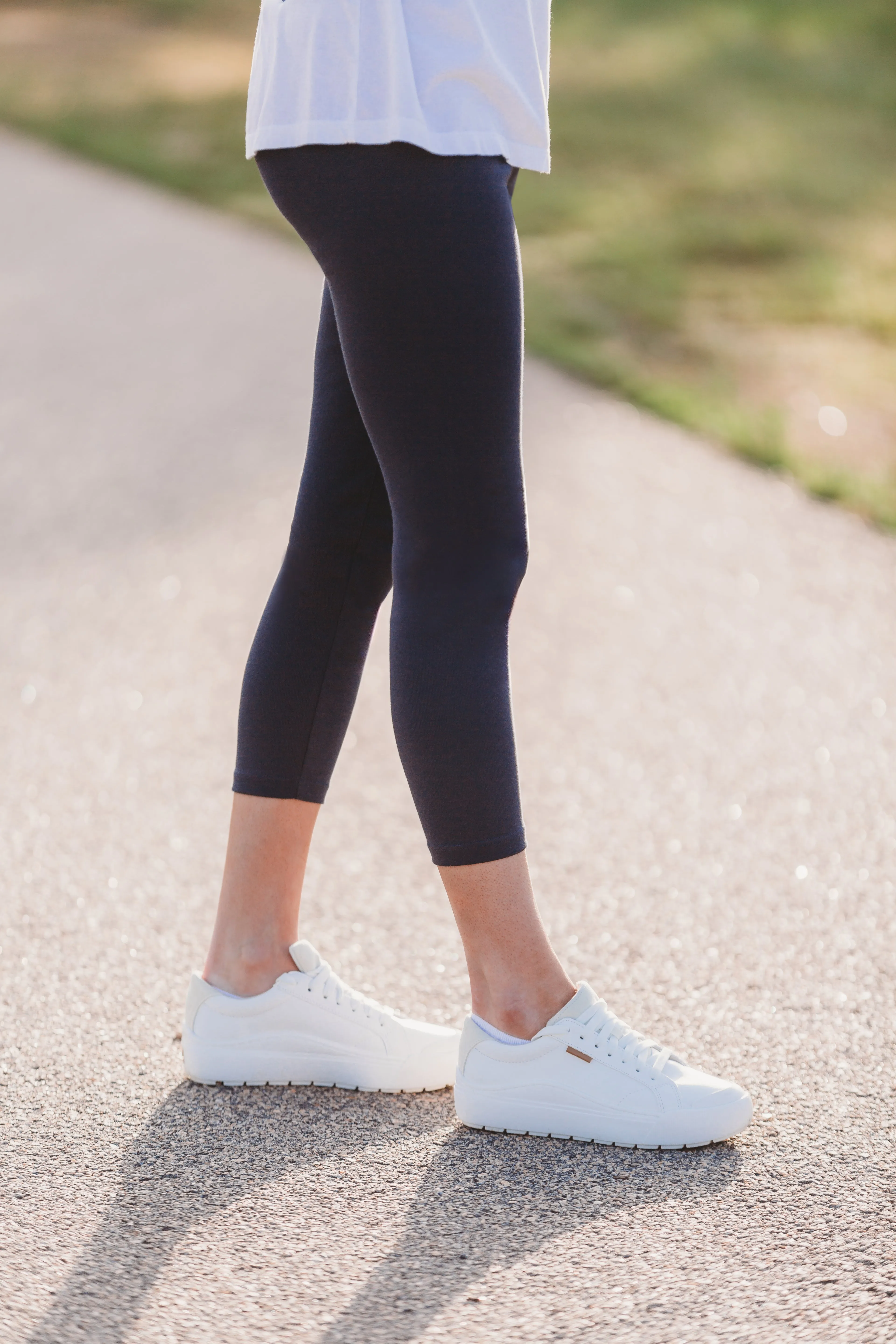 Women's 100% Cotton Soft Capri Leggings | Teal