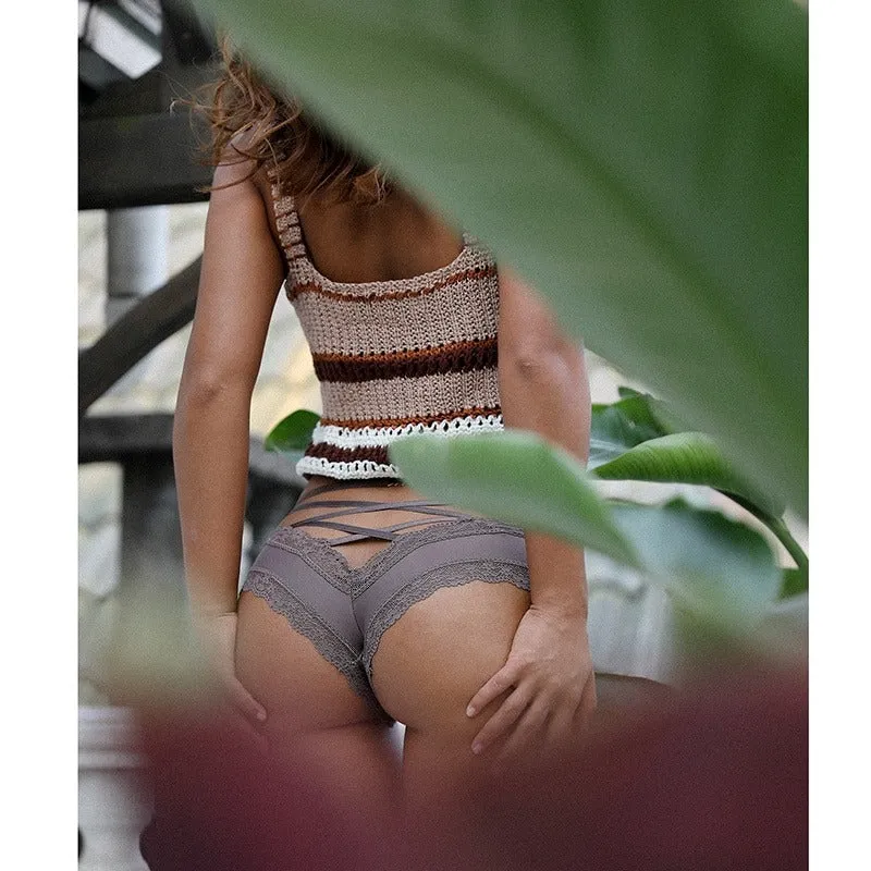 Women's Bandage Lace Panties