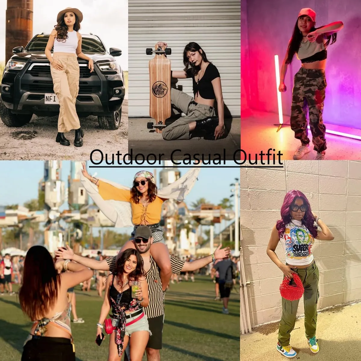 Women's Cargo Pants Quick Dry Casual Military Army Camo Combat Work Casual Pants with Pockets