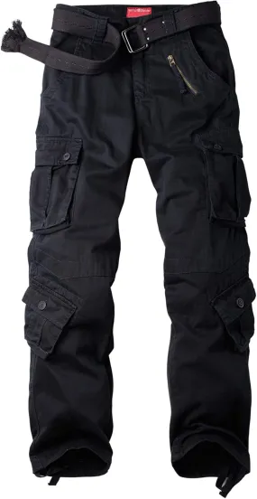 Women's Cargo Pants Quick Dry Casual Military Army Camo Combat Work Casual Pants with Pockets