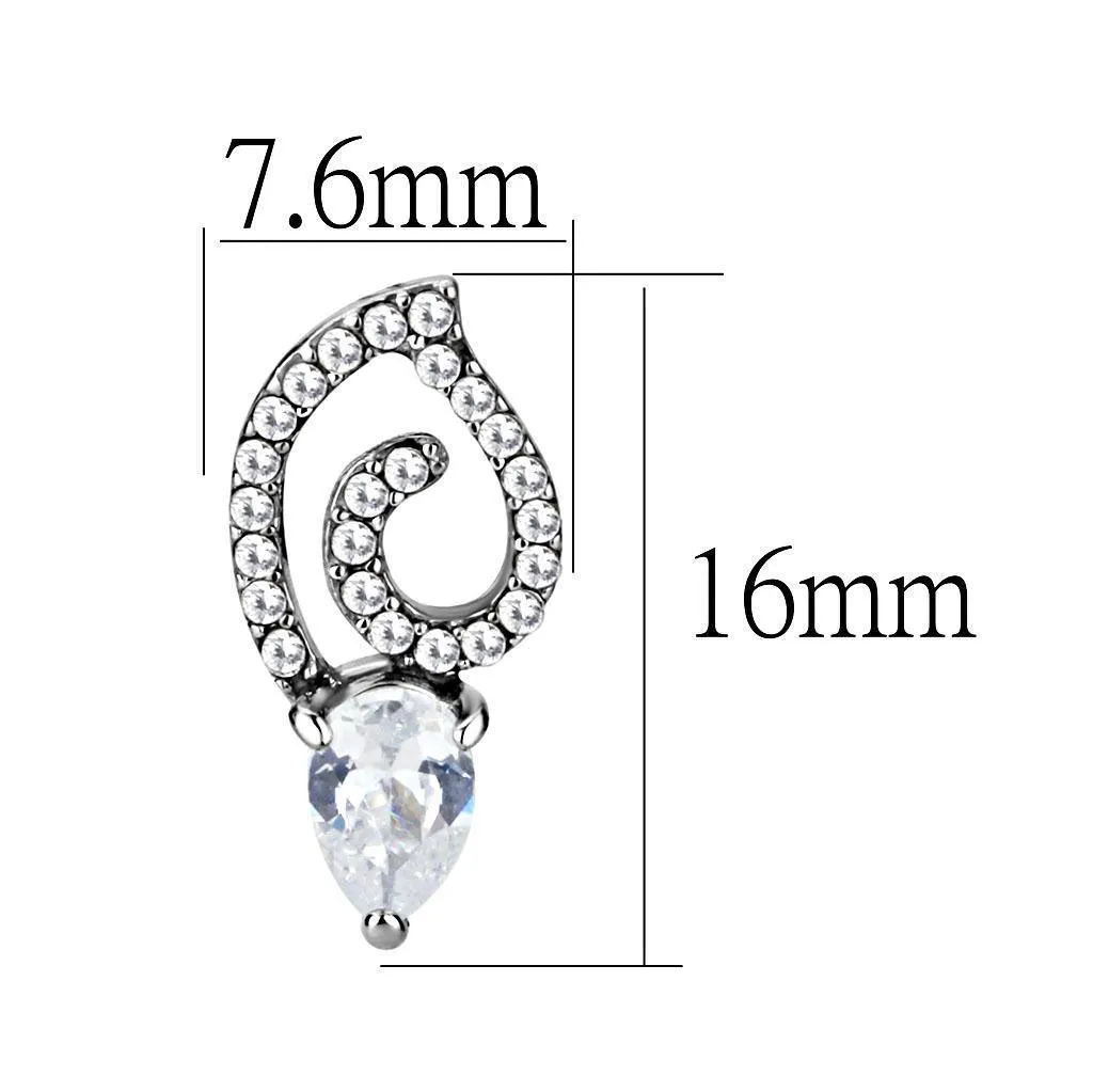 Women's Earrings - DA291 - High polished (no plating)