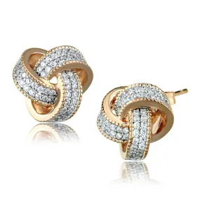 Women's Earrings - Rose Gold   Rhodium 925 Sterling Silver
