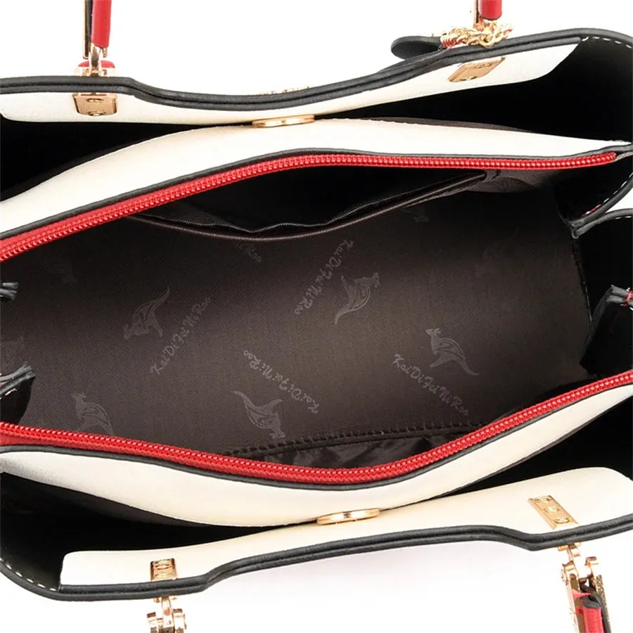 Women's High Quality Leather Luxury Designer Shoulder Handbag