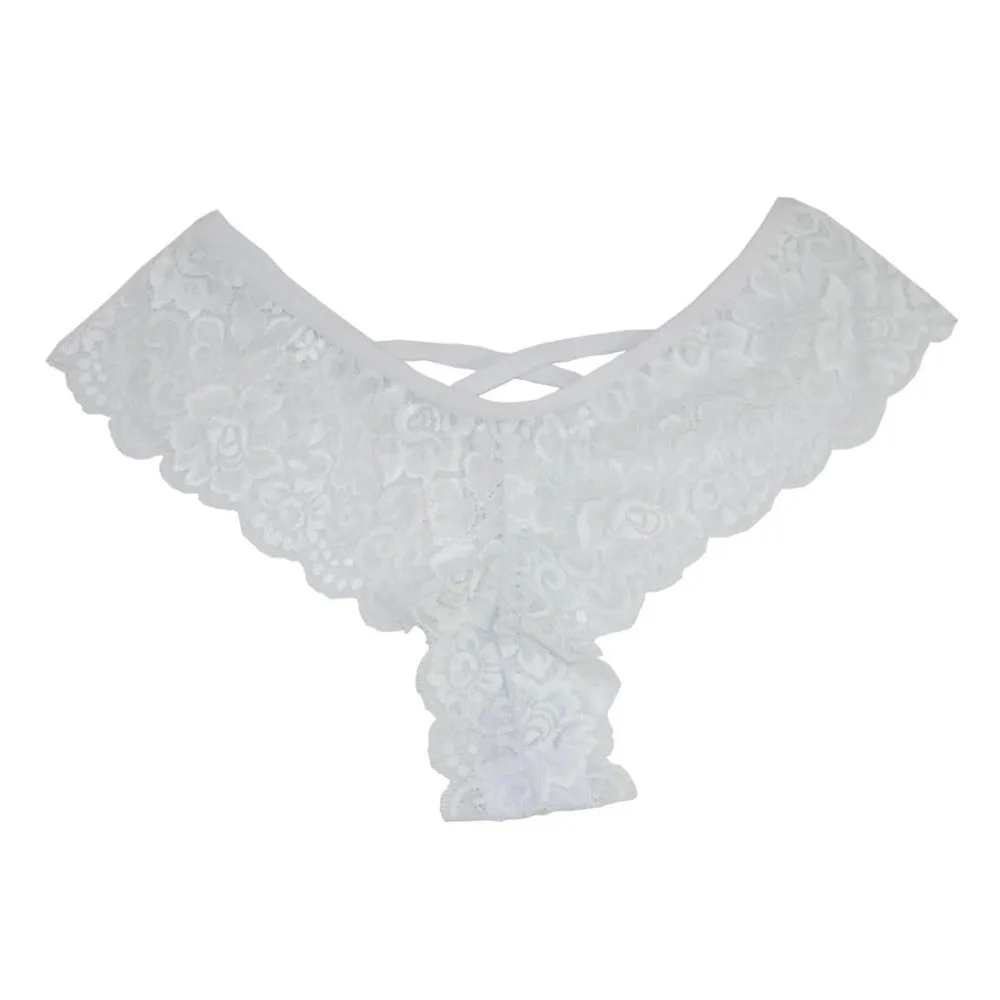 Women's Lace Thong Panties