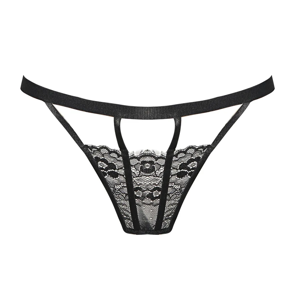 Women's Lace Underwear | Black Lace Mesh Panties