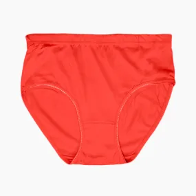 Women's Regular Cotton  Panty - Red