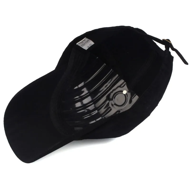 Women's Rhinestone Floral Baseball Hat