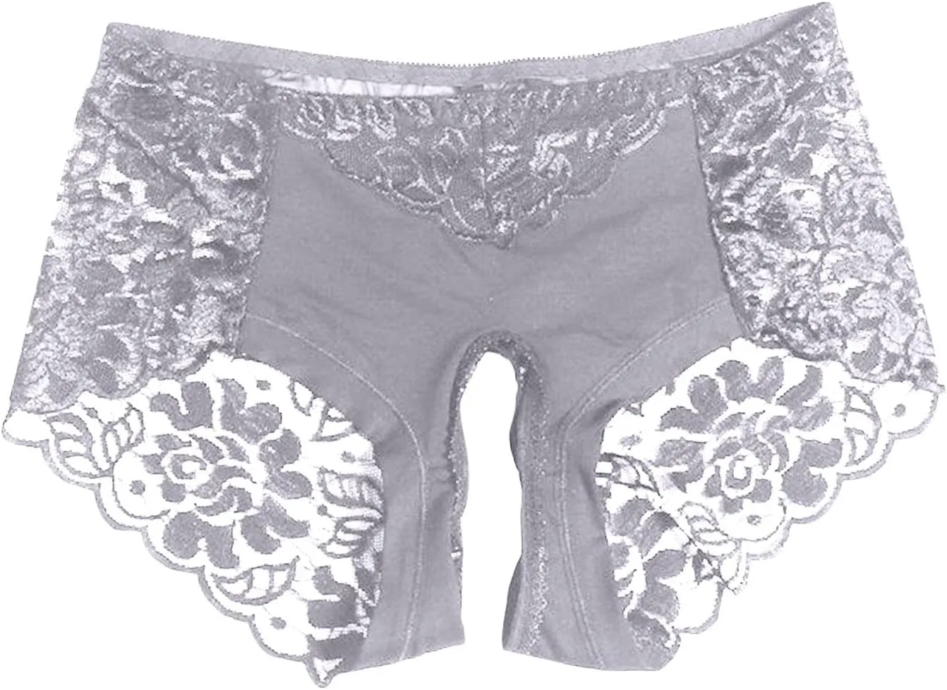 Womens Sexy Cheeky Underwear Seamless Panties Mesh Lace Bikini Briefs See Through Sheer Slutty Naughty Sex Lingerie