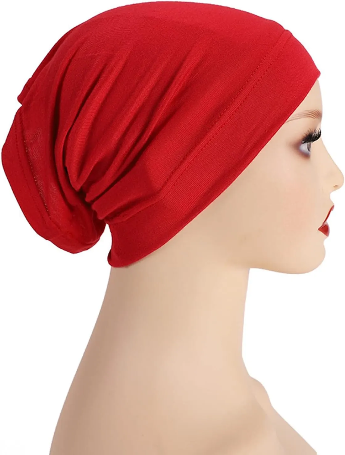 Women's Winter Warm Knit Beanies with Faux Pm Skull Cap Cozy Fleece Lined Hat for Women Black Beanies for Men