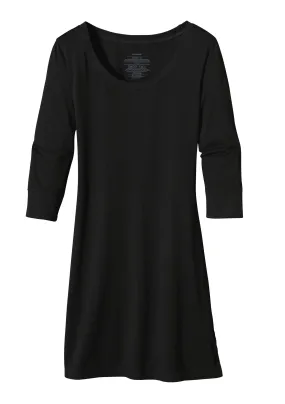 W's 3/4-Sleeved Au Bateau Dress